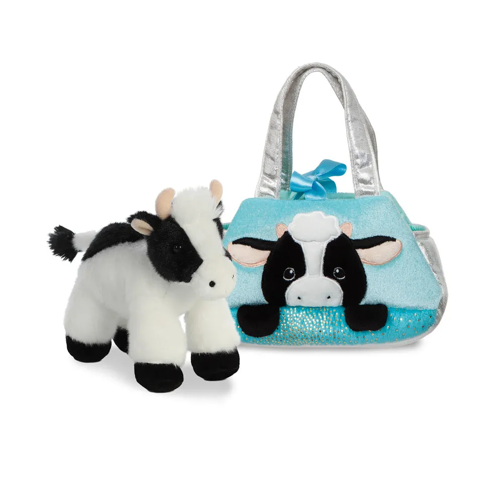 Fancy Pal Peek-a-Boo Cow Soft Toy