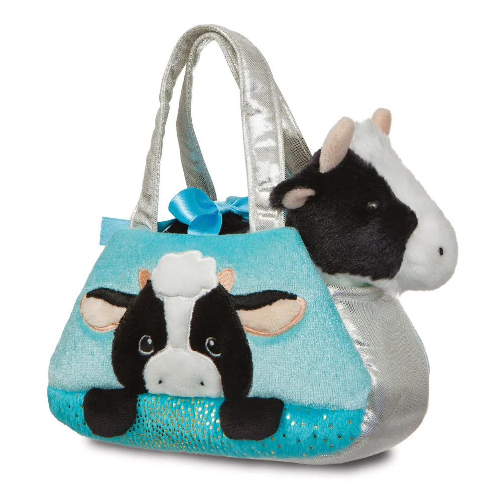 Fancy Pal Peek-a-Boo Cow Soft Toy