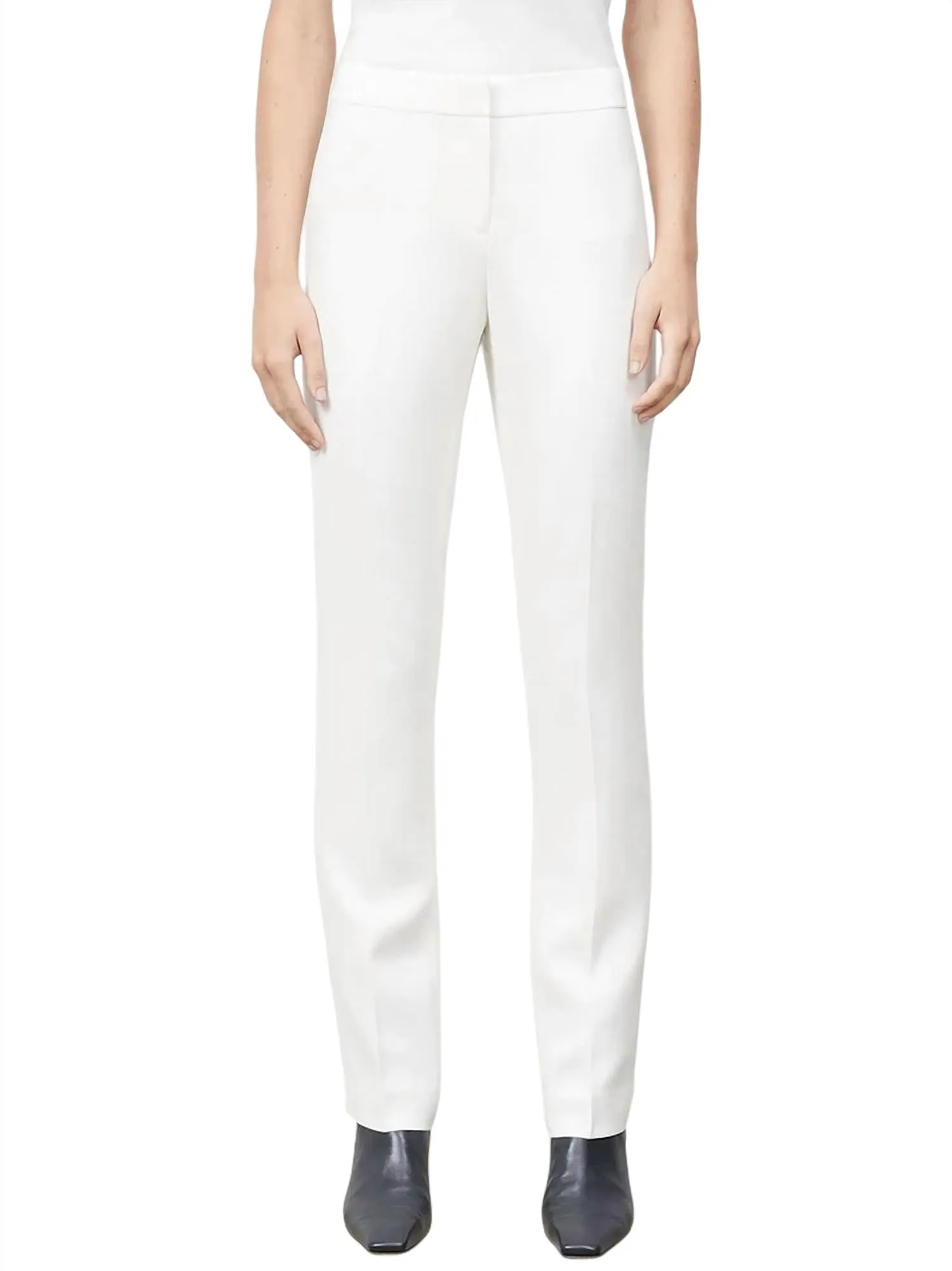 Finesse Crepe Barrow Pant In Cloud
