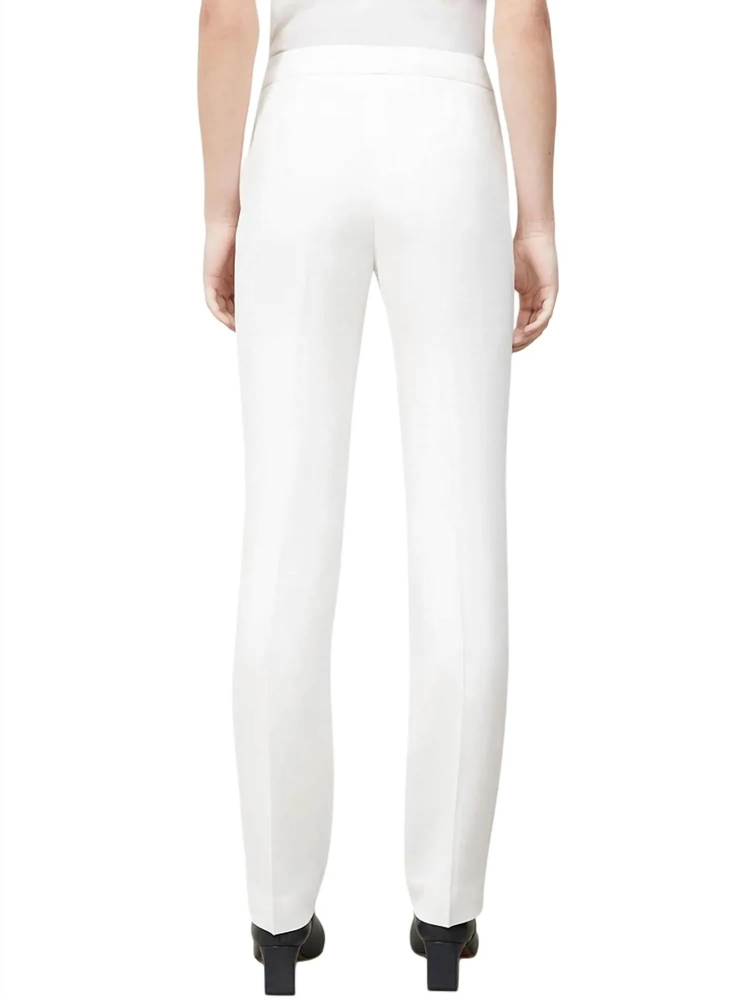 Finesse Crepe Barrow Pant In Cloud