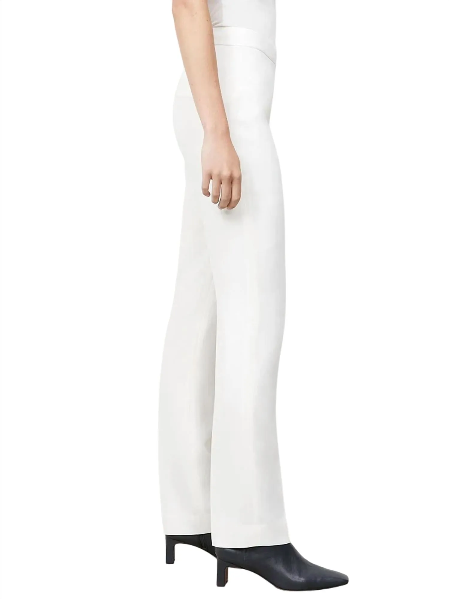 Finesse Crepe Barrow Pant In Cloud