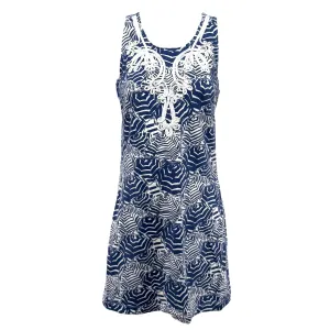 Foster Shift Dress Designer By Lilly Pulitzer In Bright Navy Oh Cabana Boy, Size: XS lilly pulitzer