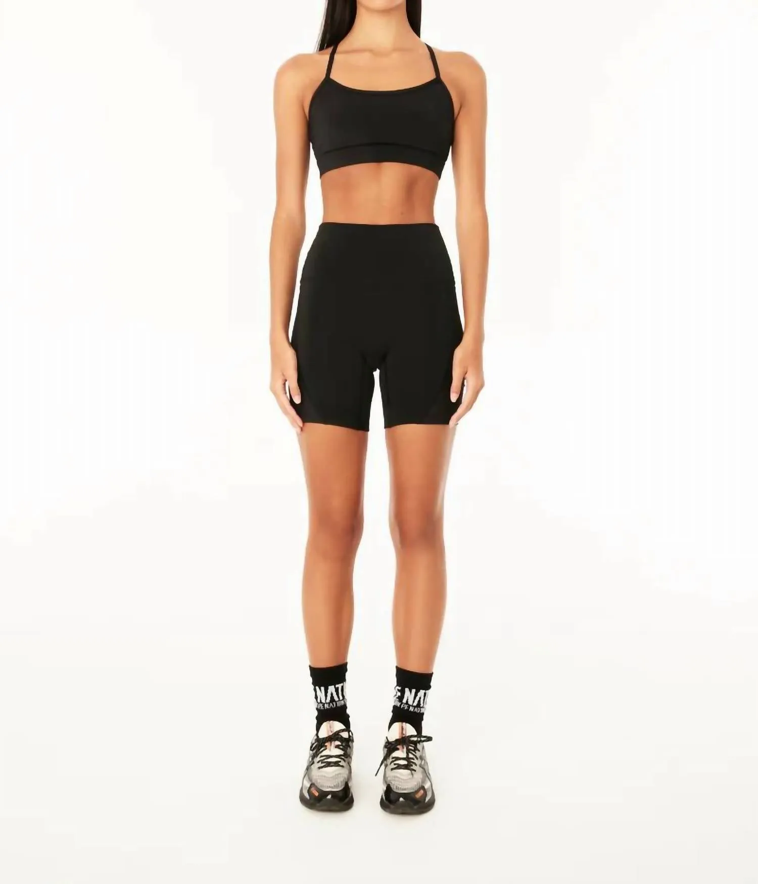 Free Play 7" Bike Short In Black