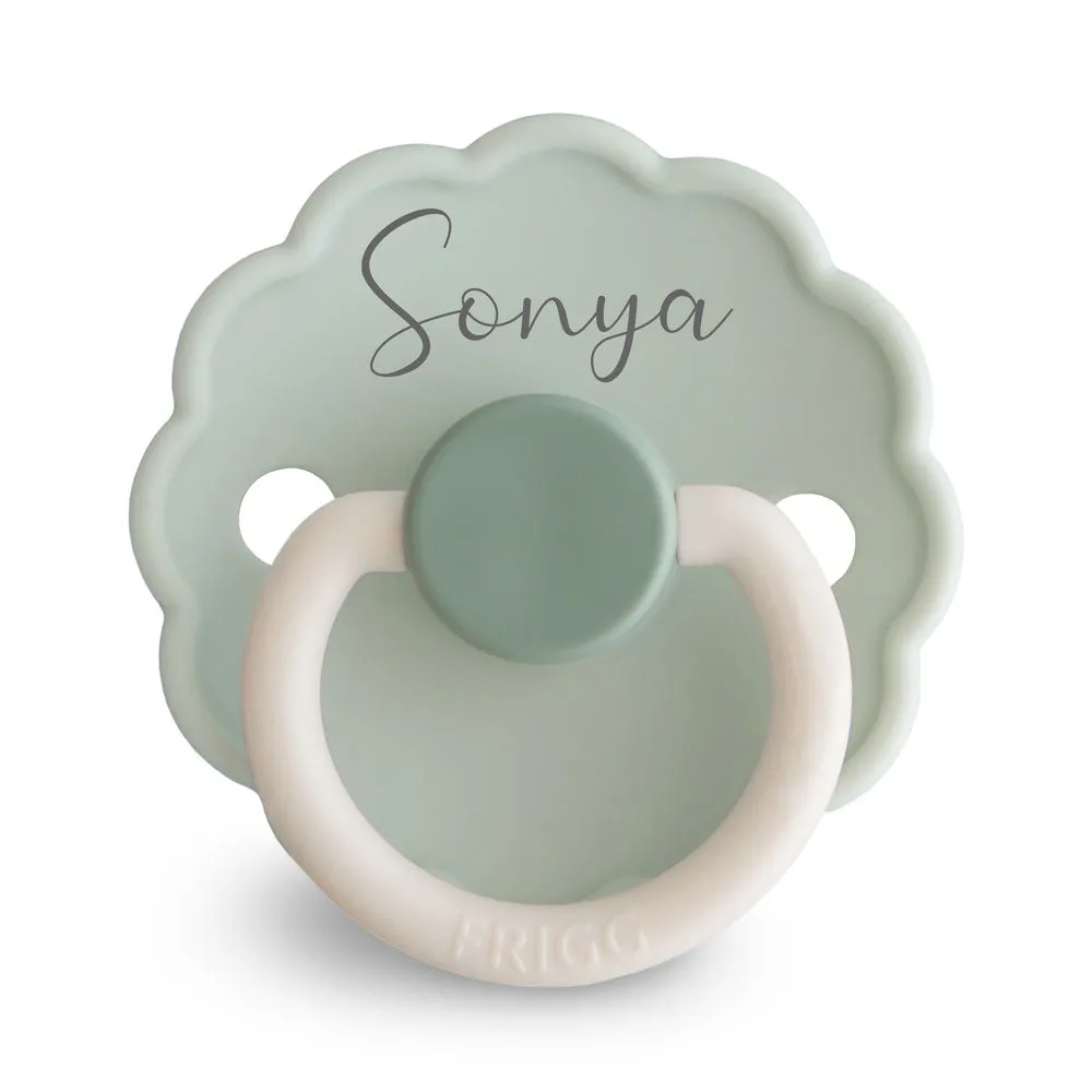 FRIGG Daisy Bloom Natural Rubber Latex Pacifier | Personalised