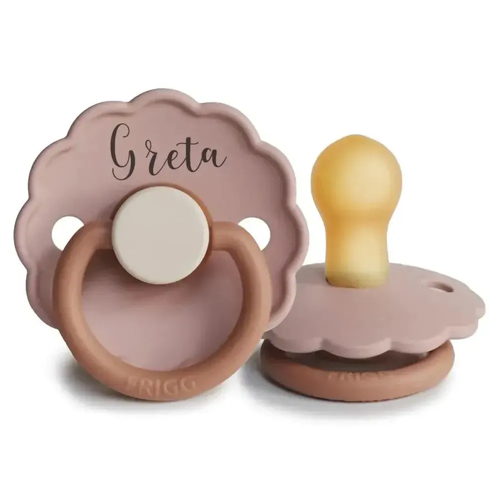 FRIGG Daisy Bloom Natural Rubber Latex Pacifier | Personalised