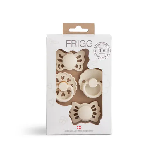 FRIGG Pacifier- 4 Pack Floral Heart
