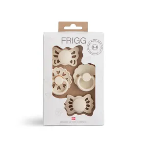 FRIGG Pacifier- 4 Pack Floral Heart