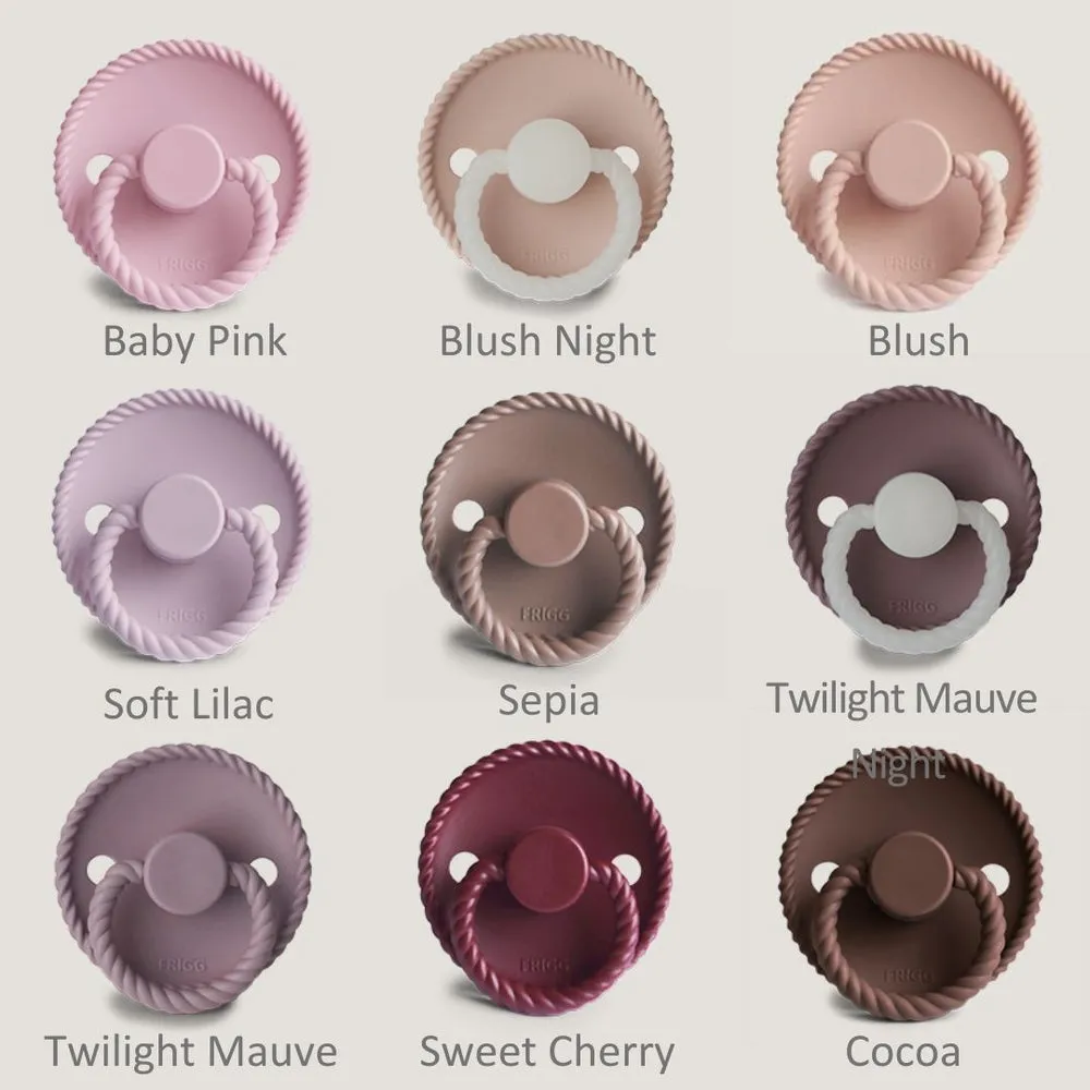 FRIGG Rope Silicone Pacifiers | Personalised