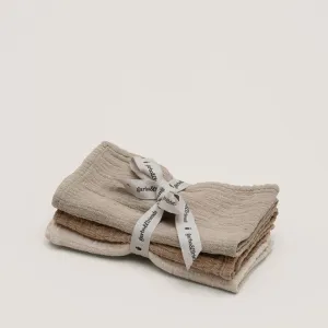 Garbo&Friends Burp Cloths (3 pcs) - Olive
