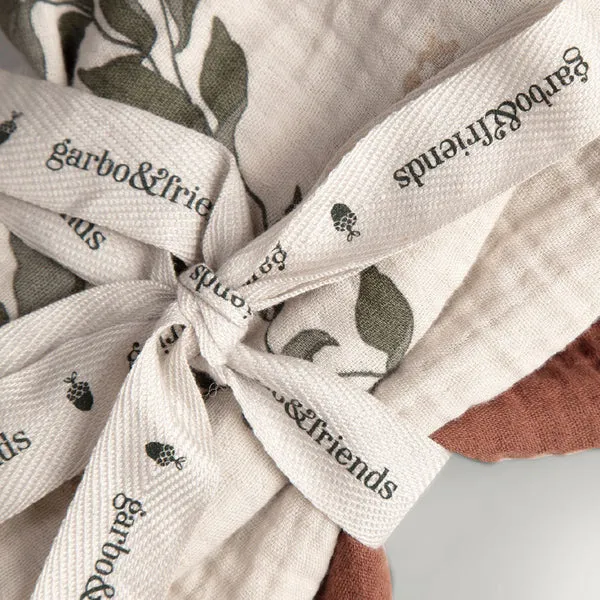 Garbo&Friends Muslin Burp Cloths (3 pcs) - Honeysuckle