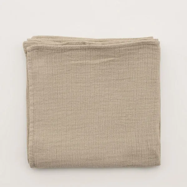 Garbo&Friends Muslin Swaddle Blanket - Olive