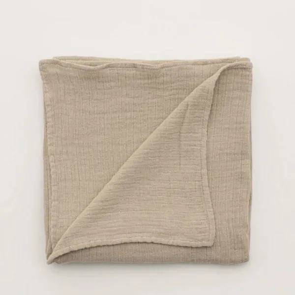 Garbo&Friends Muslin Swaddle Blanket - Olive