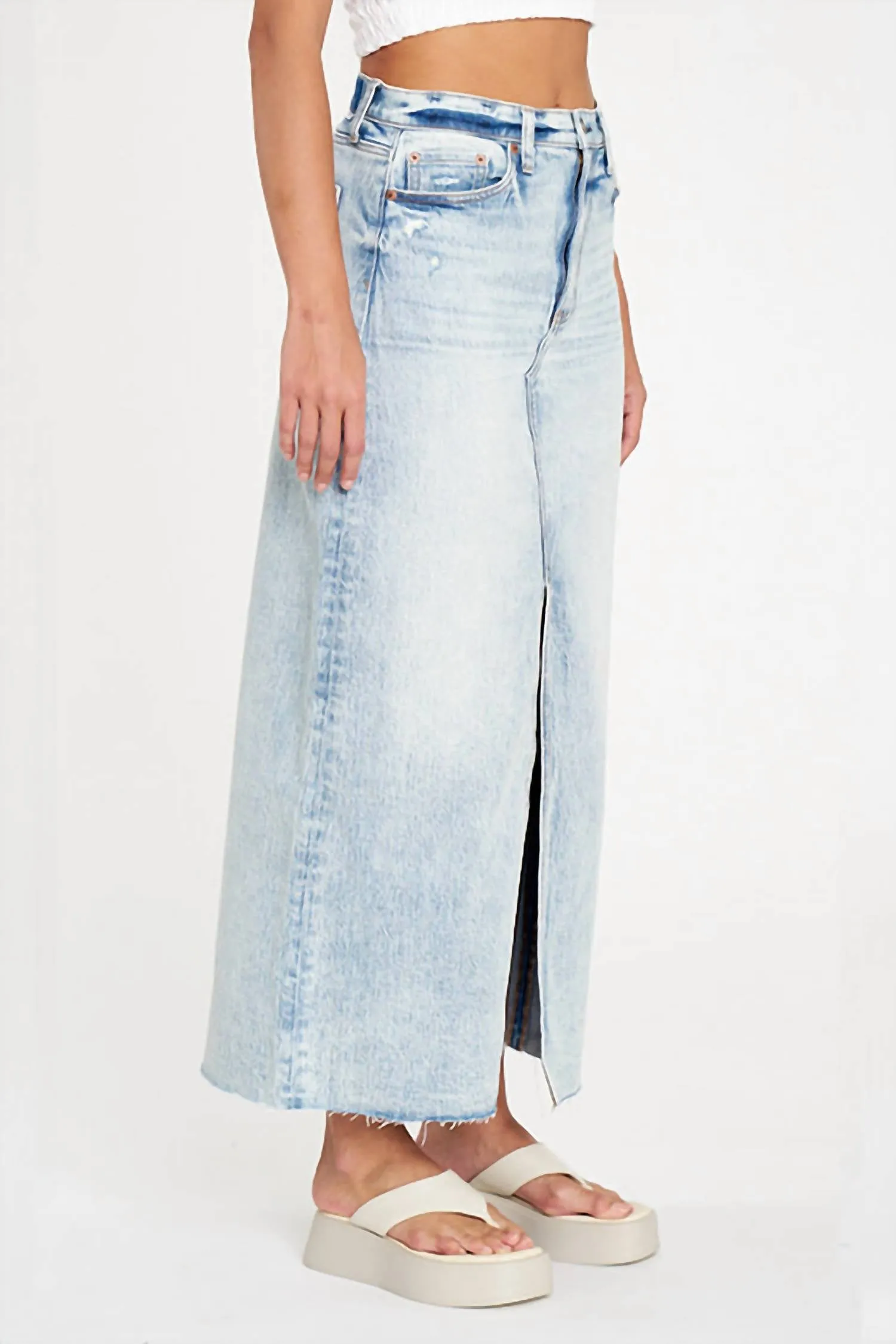 Girl Next Door Maxi Skirt In First Move