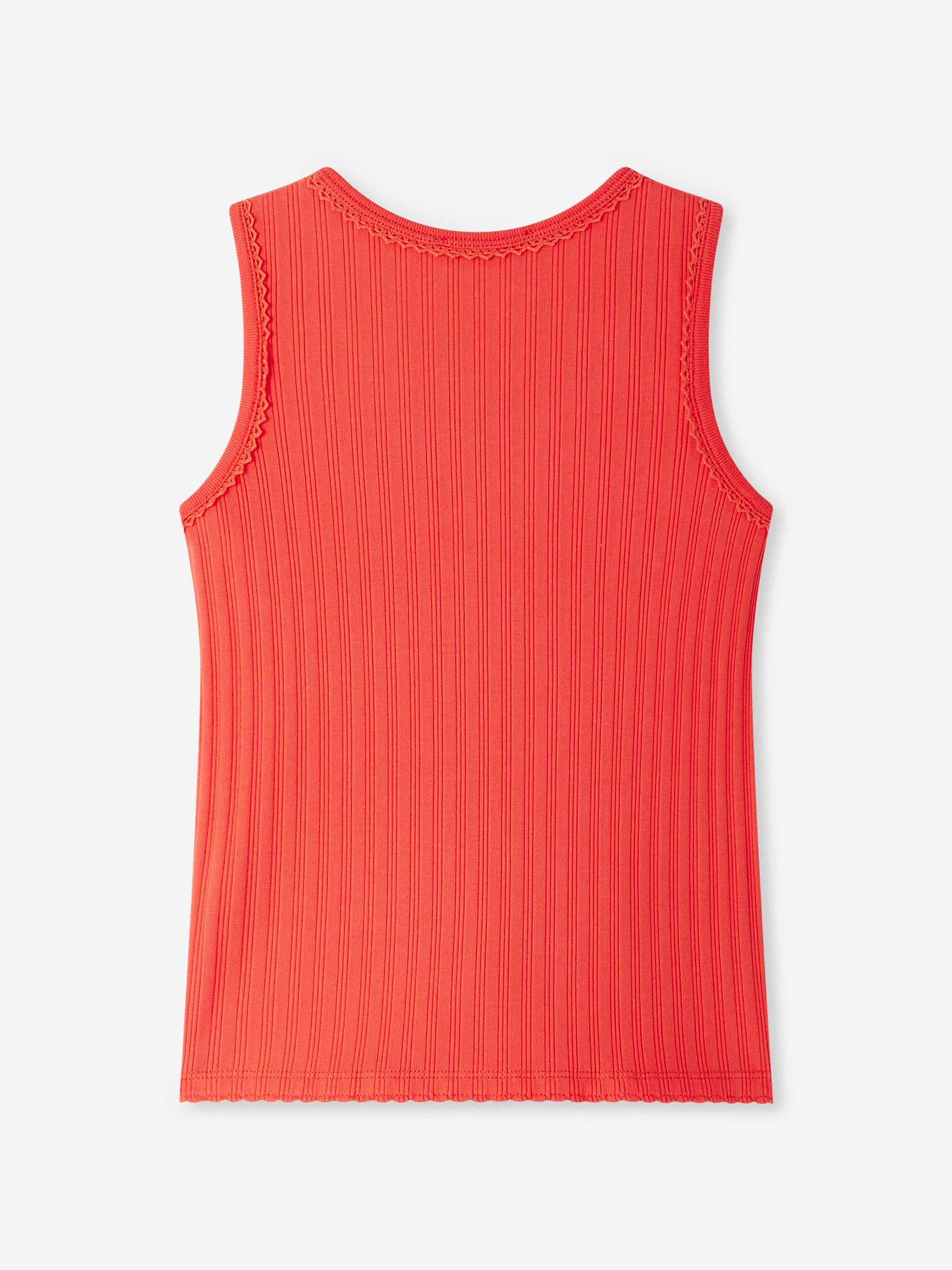 Girls Edina Sleeveless Top in Red