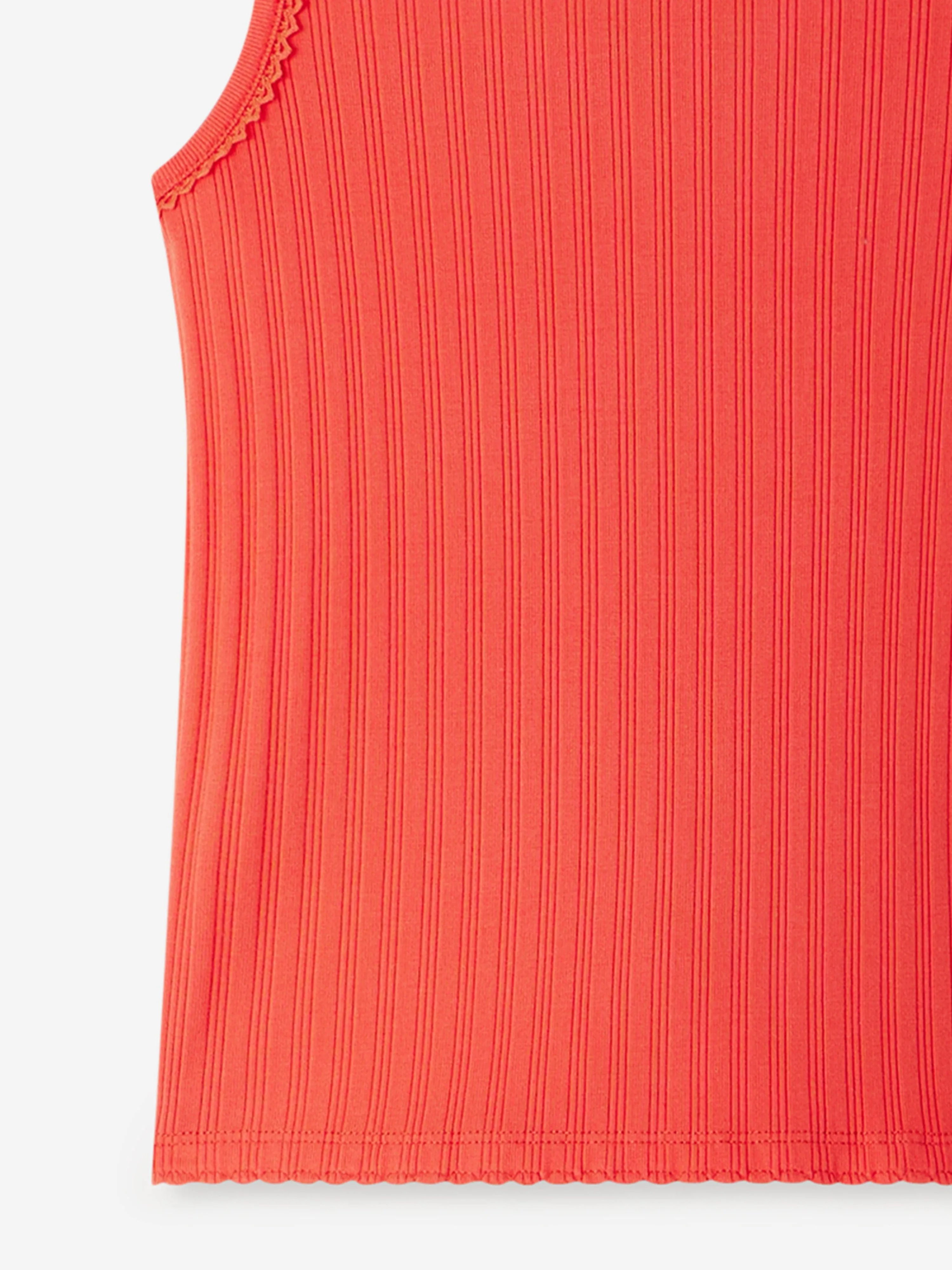 Girls Edina Sleeveless Top in Red