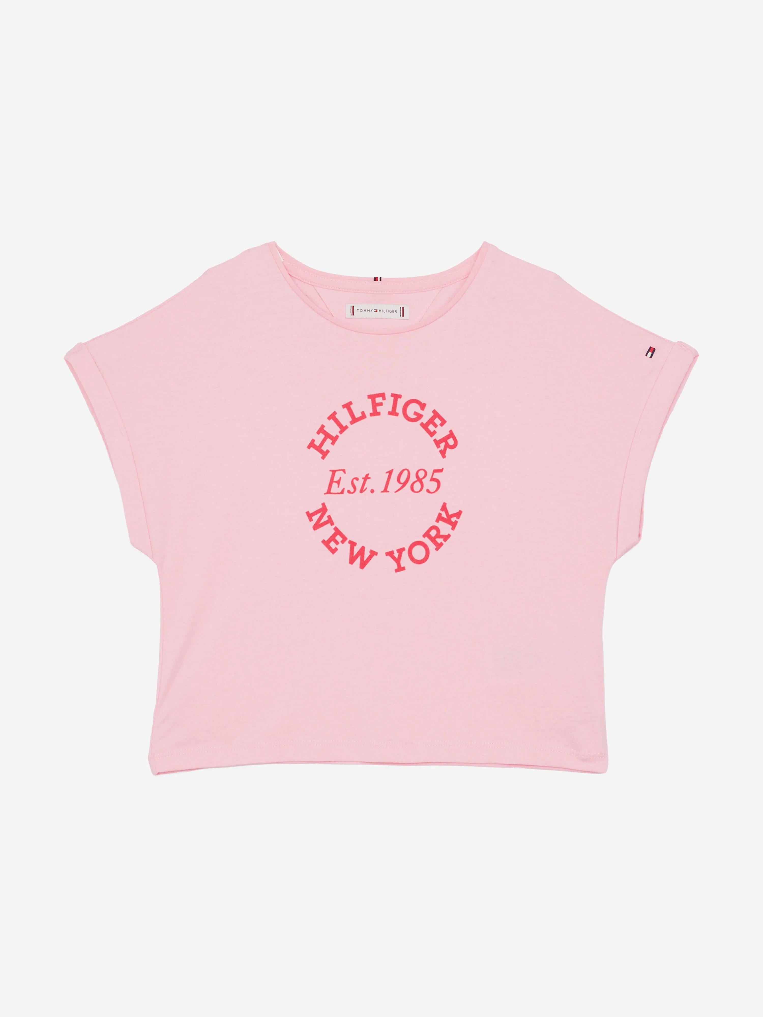 Girls NY Regular T-Shirt in Pink