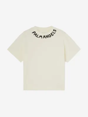 Girls Seasonal Logo Regular T-Shirt in Ivory