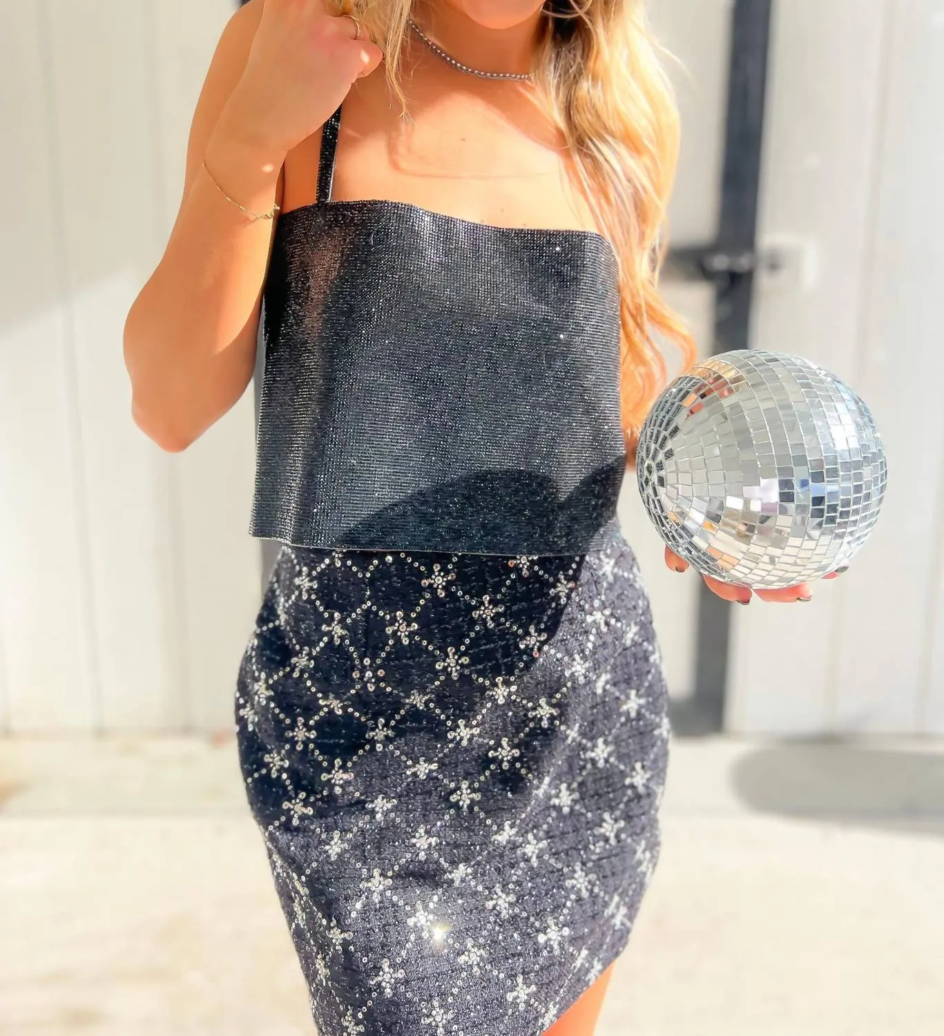 Girly Girl Top In Black