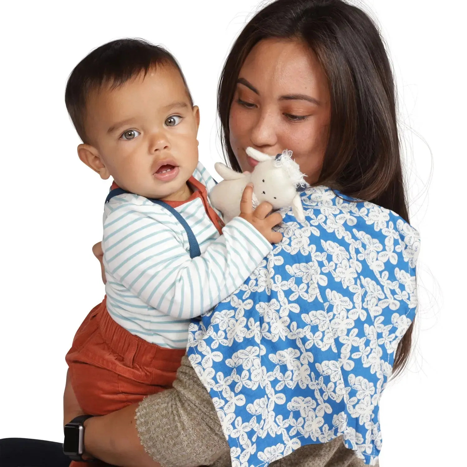 Goat Rattle   Burp Cloth Gift Set For Infants