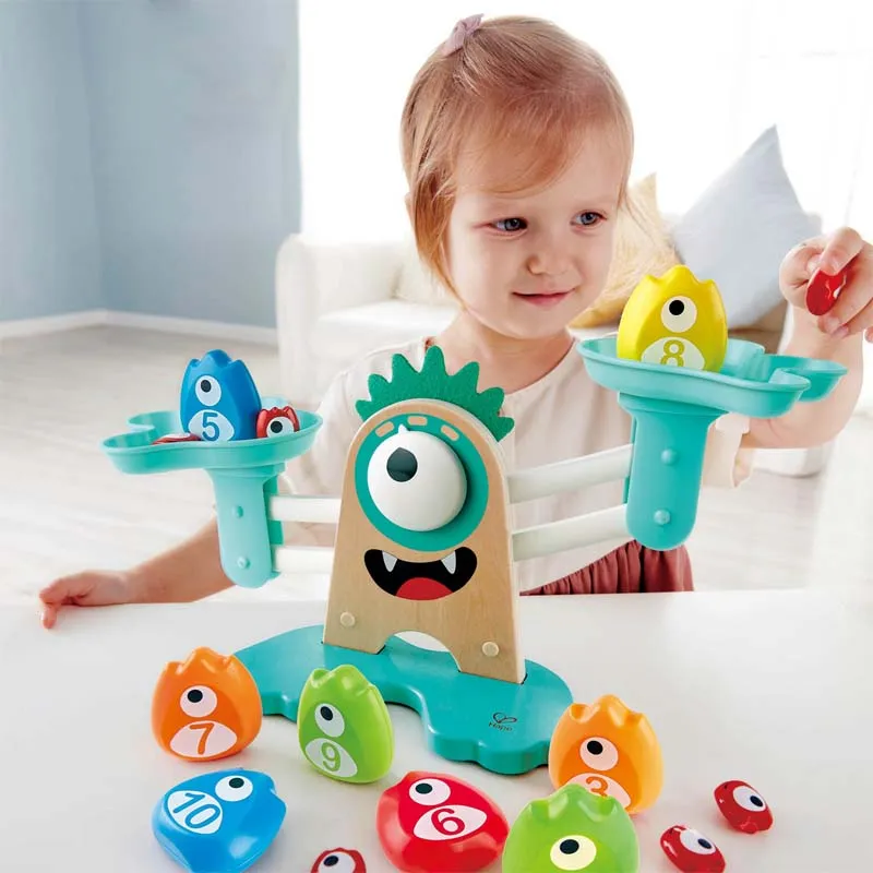 Hape monster math scale