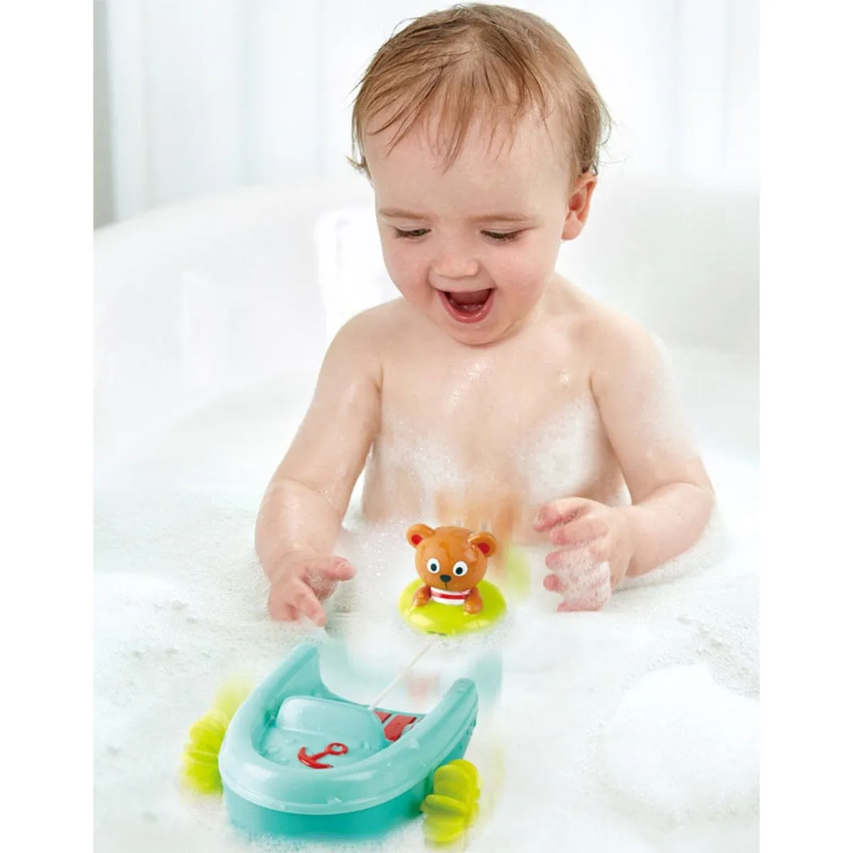 Hape tubing pull-back boats