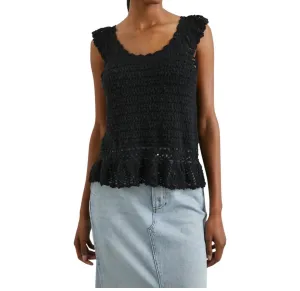 Hattie Top In Black