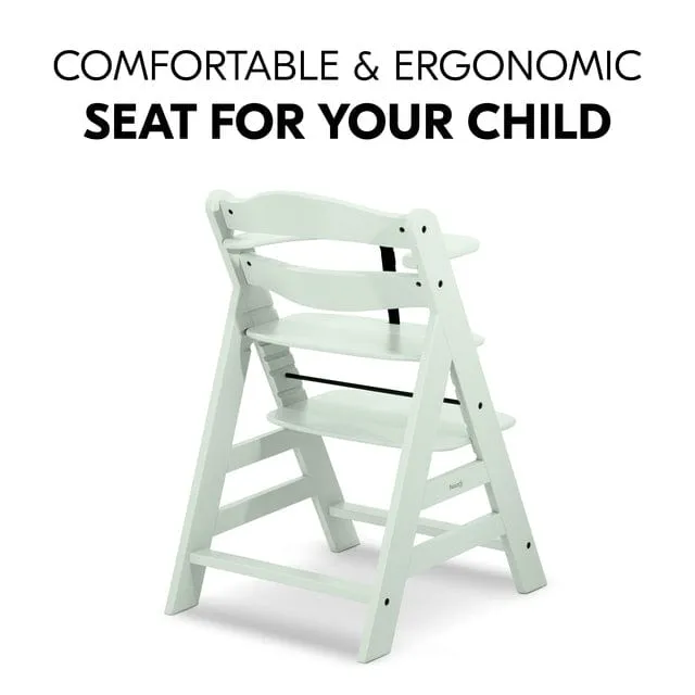 Hauck Alpha  Wooden Highchair - Mint