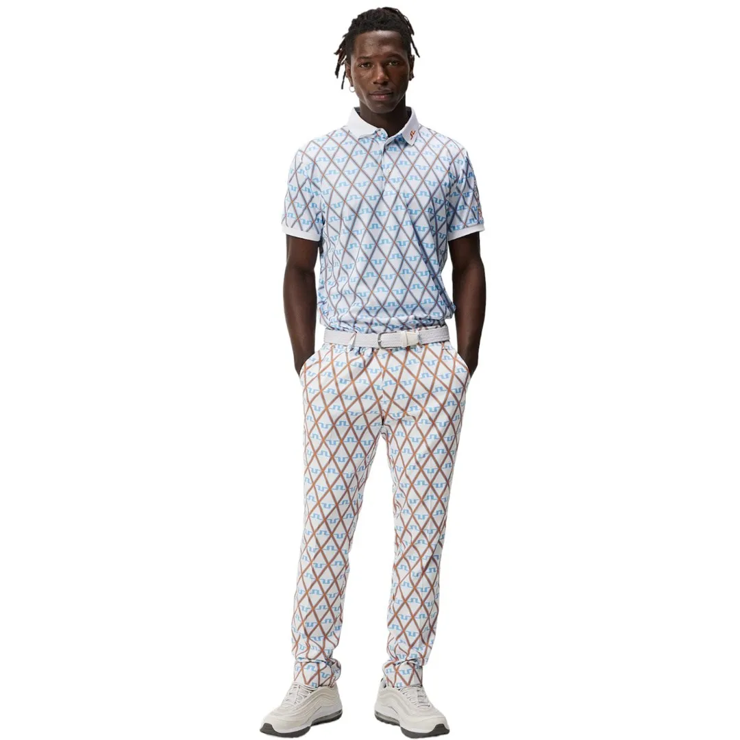 J. Lindeberg Tour Tech Print Golf Polo Shirt GMJT08576