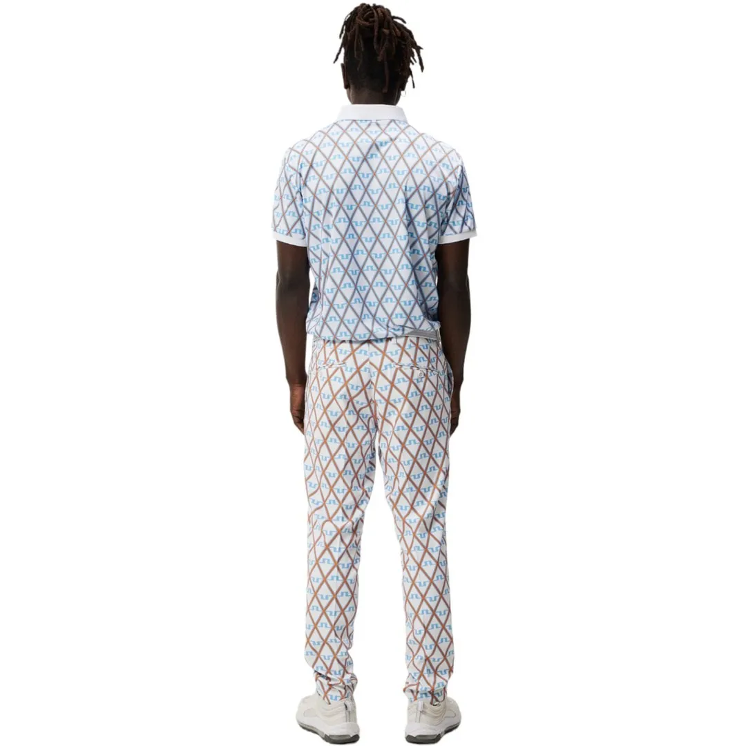J. Lindeberg Tour Tech Print Golf Polo Shirt GMJT08576