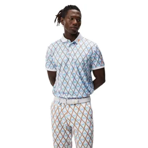 J. Lindeberg Tour Tech Print Golf Polo Shirt GMJT08576