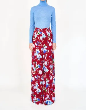 Jade Pant In Crimson Fleur