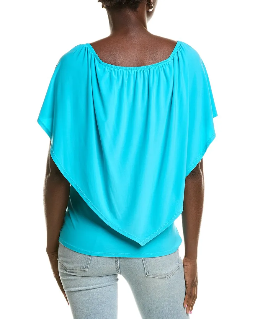 Joseph Ribkoff Off-The-Shoulder Overlay Top