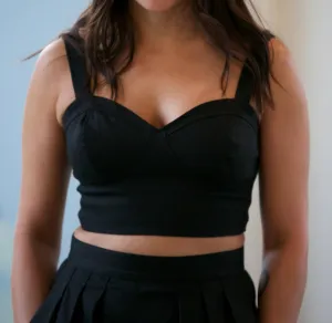 Kat Top In Black