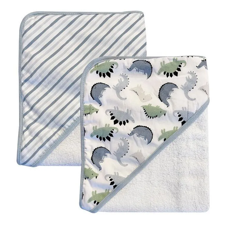Kidilove Kidicomfort 2 pack Hooded Towels Babykids Kidiway