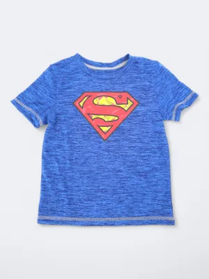 Kids Boy's Graphic Printed Sports T-Shirt,Blue