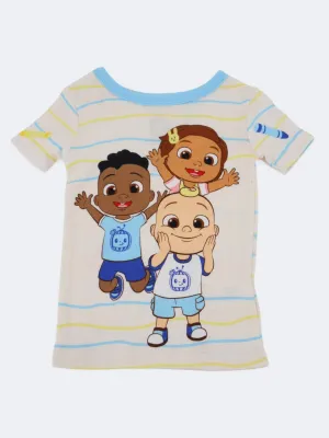 Kids Boy's Graphic Printed T-Shirt,White