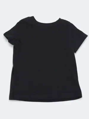 Kids Boy's Plain T-Shirt,Black
