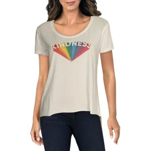Kindness Womens Graphic Boatneck T-Shirt