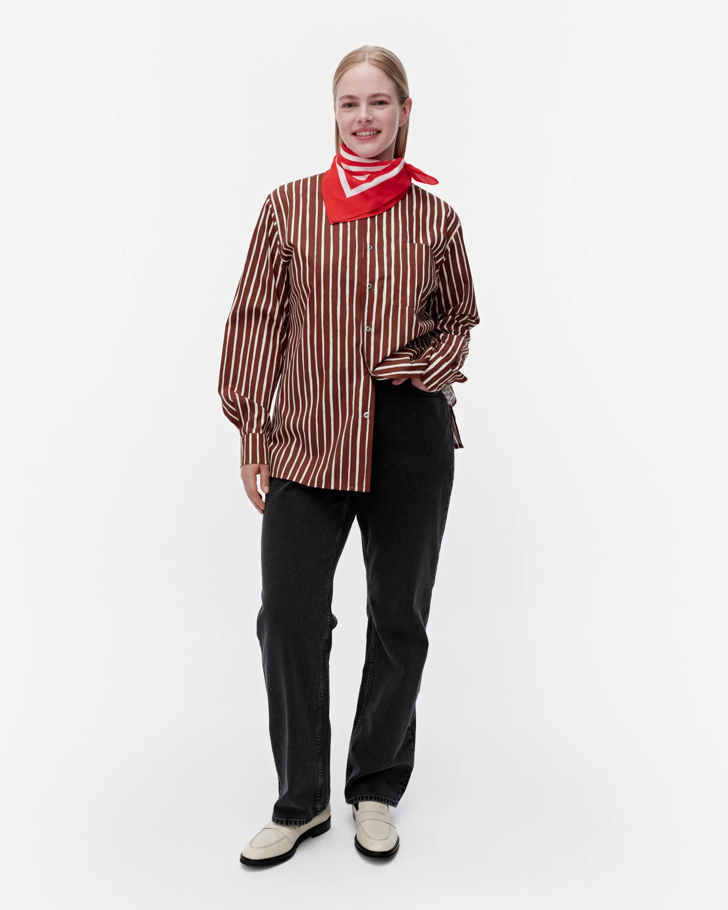 Kioski Jokapoika Cotton Shirt 77cm Clothing_Marimekko