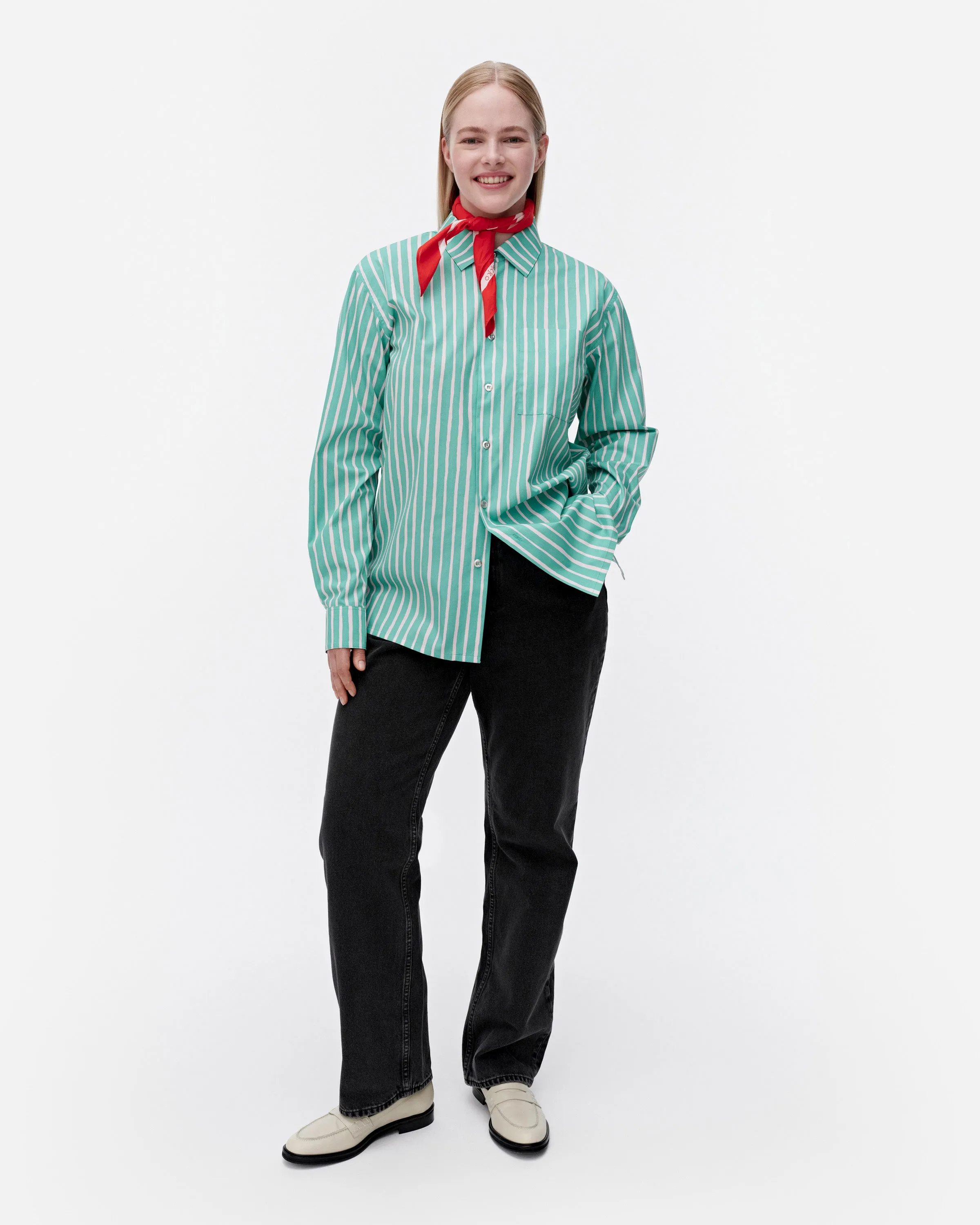 Kioski Jokapoika Cotton Shirt 77cm Clothing_Marimekko