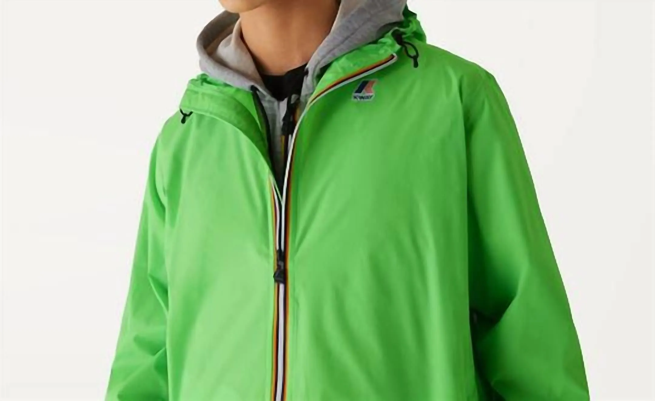 Le Vrai 3.0 Claude Rain Jacket In Green Fluo