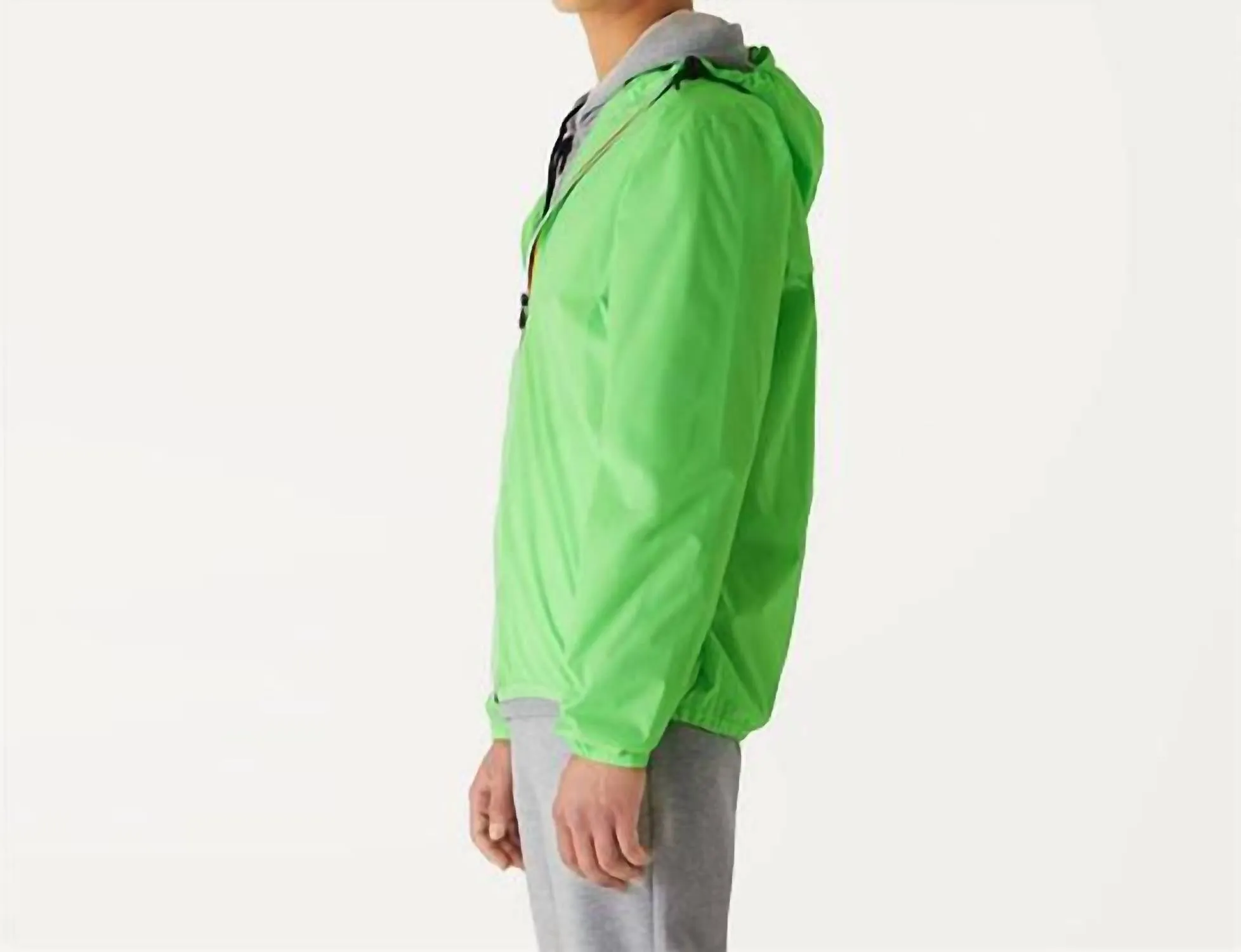Le Vrai 3.0 Claude Rain Jacket In Green Fluo