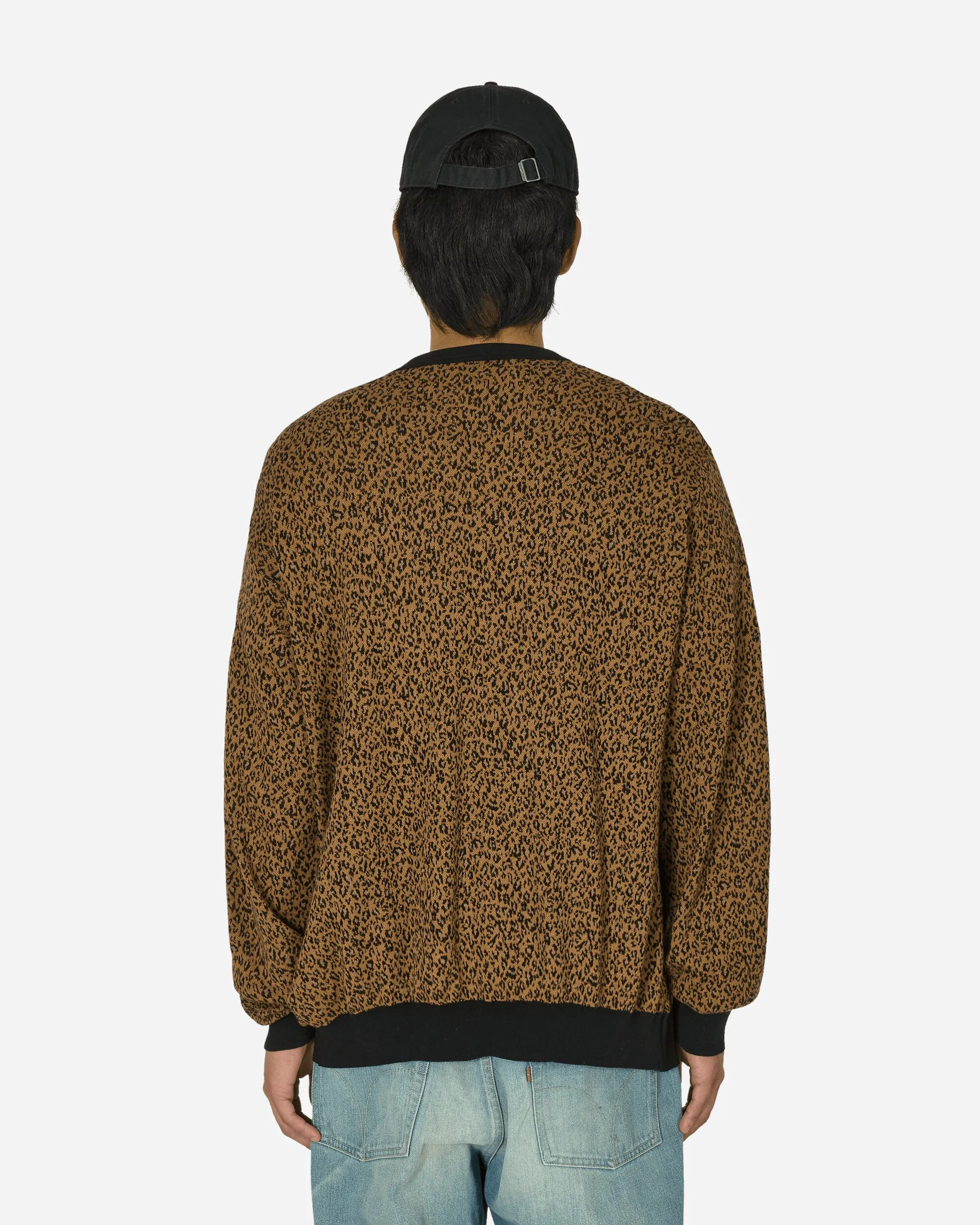 Leopard Vixen Girl Cardigan Beige