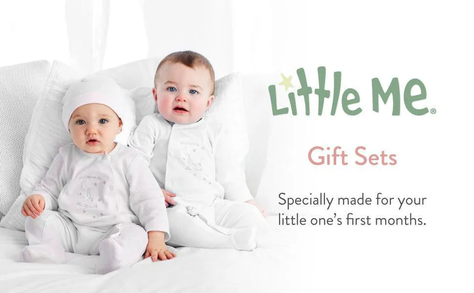 Little Me 6-Piece Gift Box Baby Layette Set Babykids Little Me