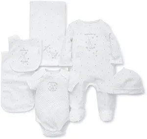 Little Me 6-Piece Gift Box Baby Layette Set Babykids Little Me