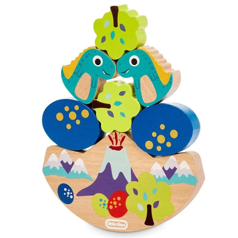 Little Tikes - Wooden Critters Balancing Toy - Dino