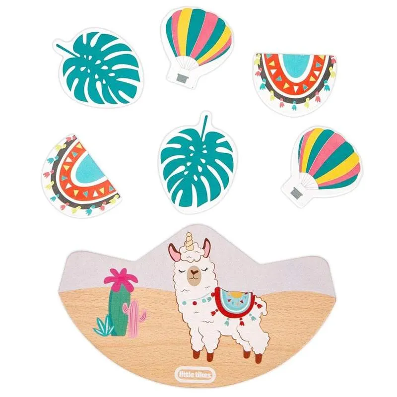 Little Tikes - Wooden Critters Balancing Toy - Llama