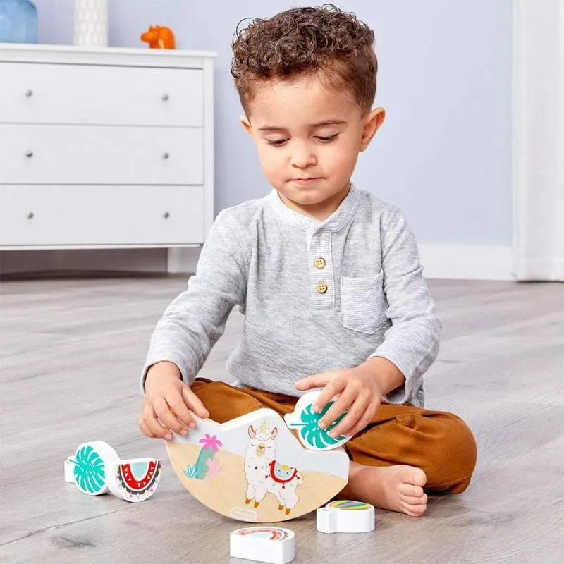 Little Tikes - Wooden Critters Balancing Toy - Llama