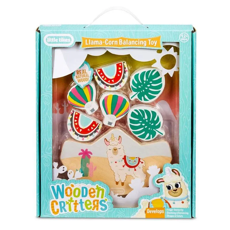 Little Tikes - Wooden Critters Balancing Toy - Llama