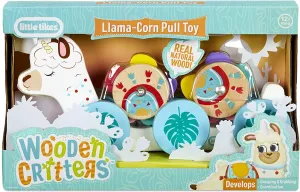 Little Tikes - Wooden Critters Pull Along - Llama